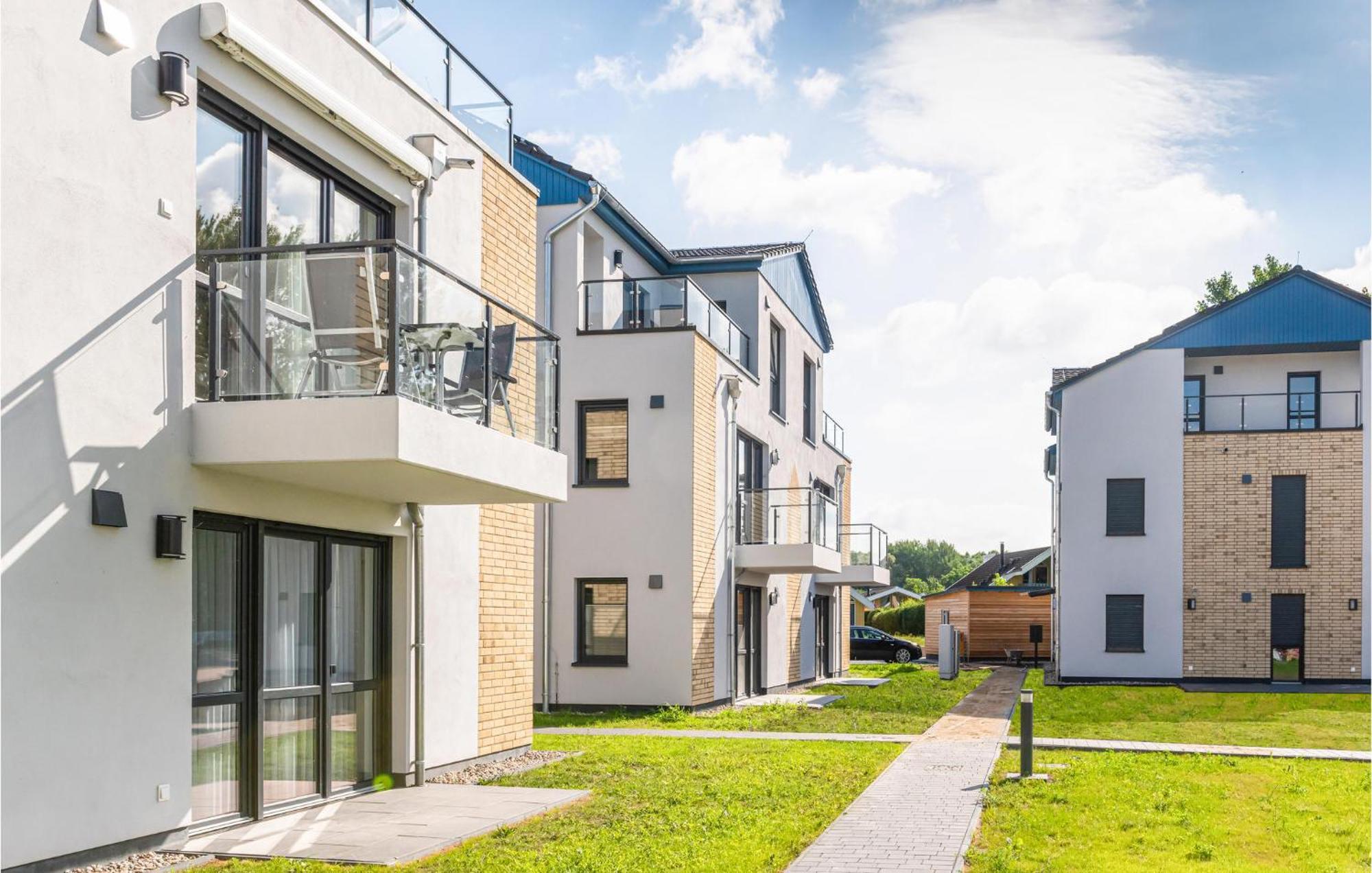 Nice Apartment In Rechlin With House Sea View Eksteriør bilde